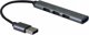 Πολύπριζο USB Secomp STANDARDOWY συγκεντρωτής USB 2.0, σύνδεση A, 4x θύρες A (3x USB2.0 +1x USB 3.2 Gen1)