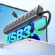 7-θύρα HUB USB-A 3.0 με Καλώδιο 1Μ - Γκρι