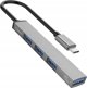 Orico USB Hub, Type-C & USB-A, 5Gbps, 3x USB-A 2.0, Αλουμινένιο