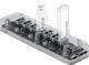 HUB USB Delock 1x microUSB  + 7x USB-A 3.0 (64088)