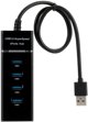 Roger USB 3.0 Hub AD15651, Διανομέας 4 Θυρών, 5 Gbps, Μαύρο
