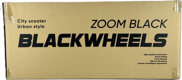 Hulajnoga Blackwheels Zoom Czarny (5902659843746)