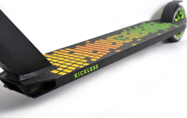 Schildkrot Kickless Πατίνι Stunt Scooter Αλουμινίου, Πράσινο, XL, 84cm