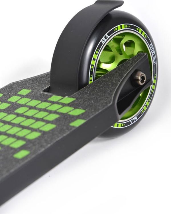 Schildkrot Kickless Πατίνι Stunt Scooter Αλουμινίου, Πράσινο, XL, 84cm