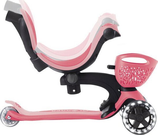 Σκούτερ Globber με κάθισμα Go Up Baby 360 Lights 844-210