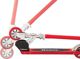 Razor Παιδικό Αναδιπλούμενο Πατίνι Scooter S Red, με Φρένο στο Πόδι, Ύψος 82,5 cm