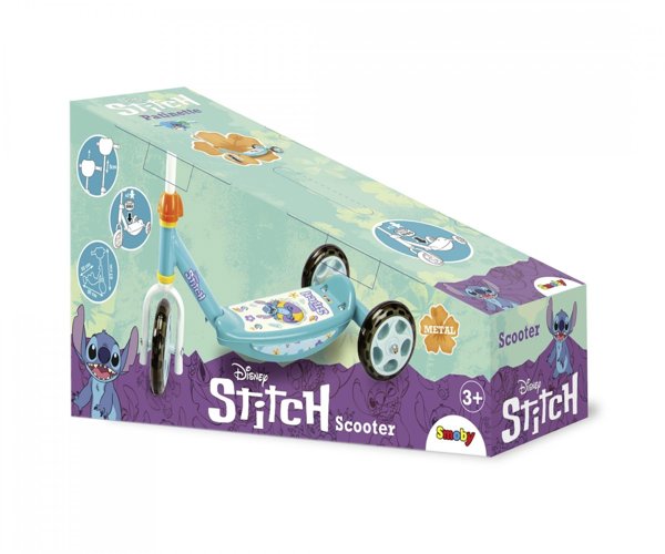 HULAJNOGA TROJKOLOWA SMOBY STITCH PUD6