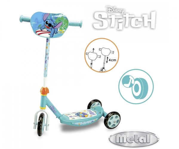 HULAJNOGA TROJKOLOWA SMOBY STITCH PUD6