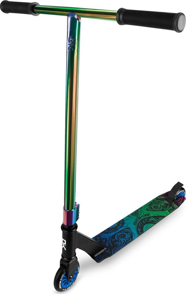 Soke EVO Stunt Scooter, Επαγγελματικό Πατίνι για Τρικ, ABEC-9, 360°, Σκούρο Γκρι, 3.45kg