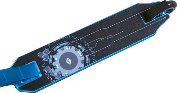Schildkrot Flipwhip Stunt Scooter Πατίνι XL Αλουμινίου, Μπλε, 50x11cm