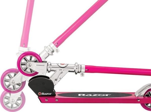 Razor Sport S Πτυσσόμενο Πατίνι - Δίτροχο με Φρένο Ποδιού - Ροζ