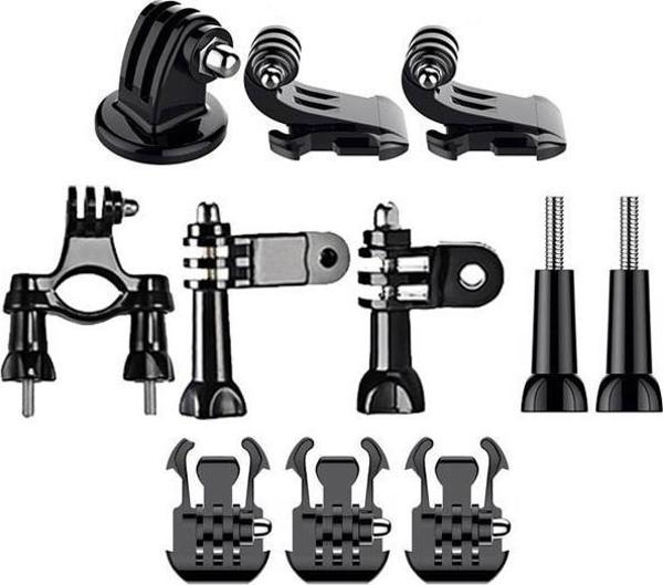 Hurtel Zestaw uniwersalnych akcesoriow 67 w 1 do kamer sportowych GoPro DJI Insta360 SJCam Eken