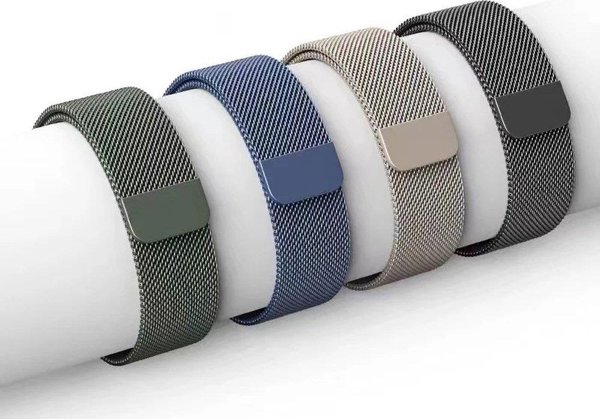 Hurtel Μαγνητικό Λουράκι για Apple Watch 6/5/4/3/2/SE 44mm/42mm από Ανοξείδωτο Ατσάλι - Μπλε