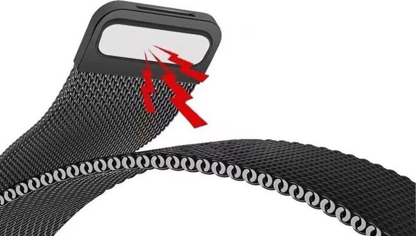 Hurtel Μαγνητικό Λουράκι για Apple Watch 6/5/4/3/2/SE 44mm/42mm από Ανοξείδωτο Ατσάλι - Μπλε