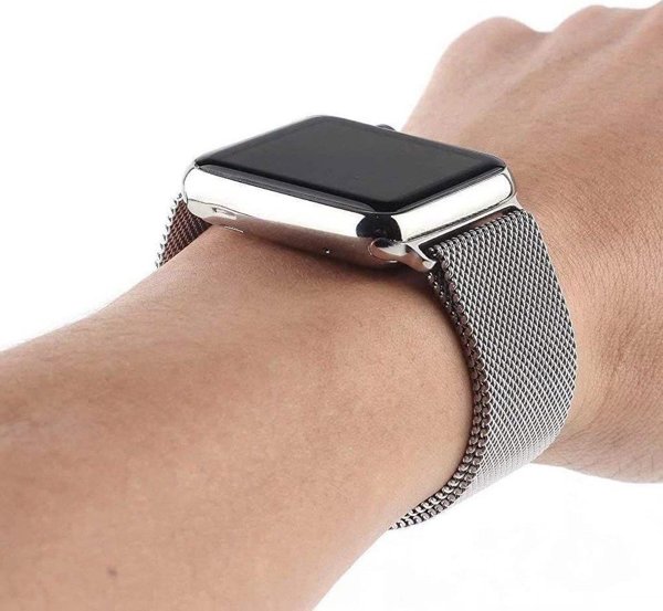 Hurtel Μαγνητικό Λουράκι για Apple Watch 6/5/4/3/2/SE 44mm/42mm από Ανοξείδωτο Ατσάλι - Μπλε