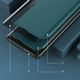 Hurtel Eco Leather View Case κομψή θήκη με καπάκι και λειτουργία βάσης Samsung Galaxy A22 4G κόκκινο