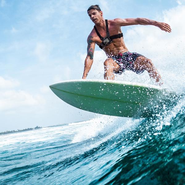 Hurtel GoPro Chest Strap σετ αξεσουάρ 5 σε 1 για κάμερες δράσης GoPro, DJI, Insta360, SJCam, Eken