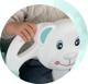 Ricokids Παιδική Κούνια 3 σε 1, Αρθρωτή Αιώρηση με Αντιολισθητικό Κάθισμα, Τιρκουάζ, 130cm