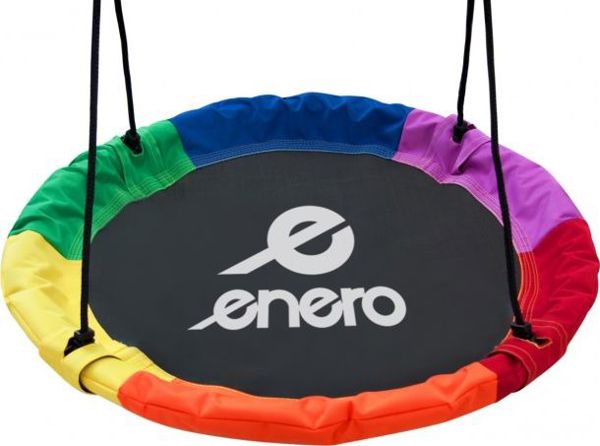 Κούνια Φωλιά Enero XXXL 110cm Rainbow - Κούνια Κήπου & Βεράντας Ανθεκτική