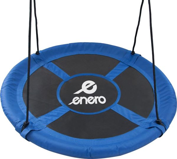 Κούνια Φωλιά Enero H0967 Πελαργού XXL 95cm Μπλε για Κήπο και Εσωτερικό Χώρο 150kg