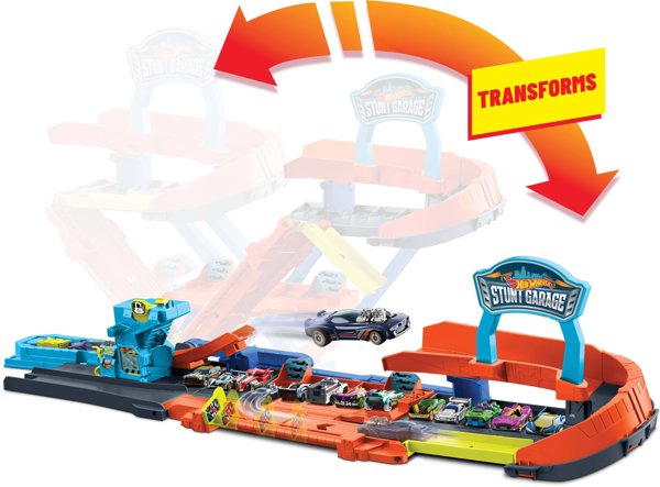HW CITY KASKADERSKI GARAZ TRANSFORMACJA JHL94 P4