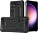 Υβριδική Θήκη Armor για Samsung Galaxy S25 θωρακισμένη υβριδική θήκη - μαύρη