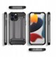 Υβριδική Θήκη Armor iPhone 14 Pro Max θωρακισμένη υβριδική θήκη μαύρη
