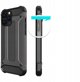 Υβριδική Θήκη Armor iPhone 14 Pro Max θωρακισμένη υβριδική θήκη μαύρη