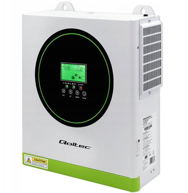 Hybrydowy Inwerter solarny Off-Grid 1500W 100A | 12V | MPPT |    Sinus | Opcja Wi-Fi | Power Factor 1.0