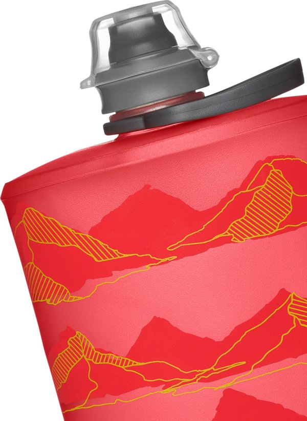 HydraPak Stow Mountain Μαλακό Παγούρι 500ml, Redwood