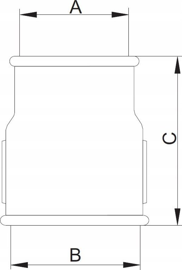Hydroland Γαλβανισμένη Μούφα Μειωτική 5/4" x 1" Θηλυκή-Θηλυκή, Χυτοσίδηρος για Υδραυλικές Εγκαταστάσεις & Θέρμανση