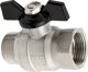 Hydroland Σφαιρική Βαλβίδα Νερού Titan 3/4" Με Πεταλούδα, Επιχρωμιωμένος Ορείχαλκος, 30 bar