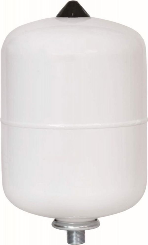 Hydroland Δοχείο Διαστολής Μεμβράνης CWU 12L για Εγκαταστάσεις Θέρμανσης, 10 bar, Λευκό