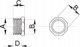 Hydroland Μειωτήρας Ορείχαλκος 1/2" x 3/8" GZ/GW για Ύδρευση & Θέρμανση