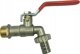 Hydroland Σφαιρική Βαλβίδα Αποστράγγισης 1/2" με Σύνδεσμο Εύκαμπτου Σωλήνα ZKC-15-R-H