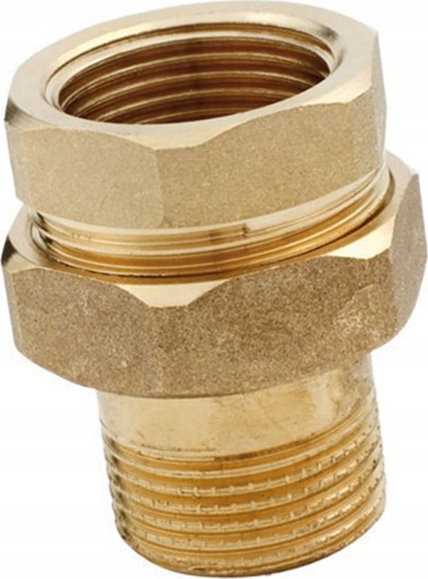 Hydroland Γωνιακή Σύνδεση 1/2" Ορειχάλκινη με O-Ring (LM.SK.15.H)