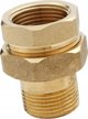 Hydroland Γωνιακή Σύνδεση 1/2" Ορειχάλκινη με O-Ring (LM.SK.15.H)