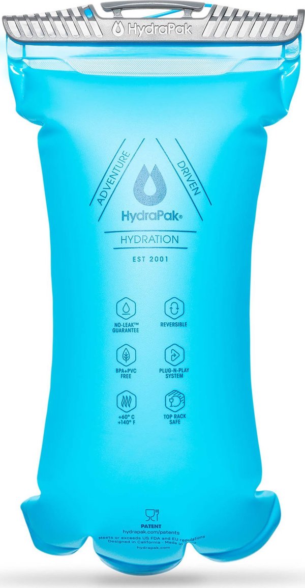 HydraPak Ασκός Νερού Velocity 1.5L Malibu - Υδροδοχείο Πλάτης για Outdoor Δραστηριότητες