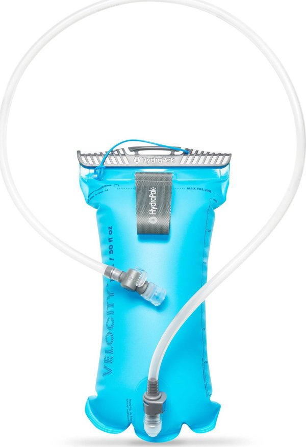 HydraPak Ασκός Νερού Velocity 1.5L Malibu - Υδροδοχείο Πλάτης για Outdoor Δραστηριότητες