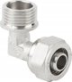 Hydroland Γωνία PEX Βιδωτή 16mm x 3/4" για Υδραυλικές Εγκαταστάσεις και Θέρμανση - PX-R.KOGZ.16X3/4