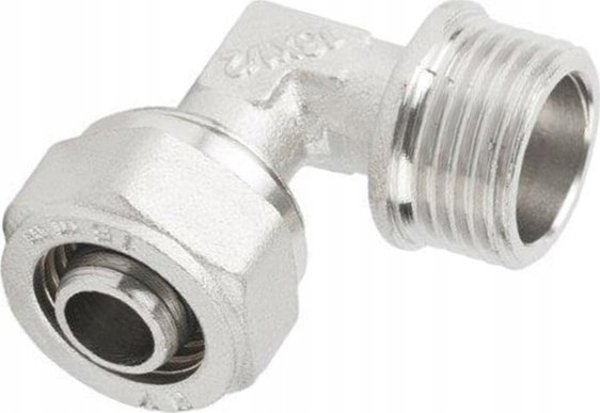 Hydroland Γωνία PEX Βιδωτή 16mm x 3/4" για Υδραυλικές Εγκαταστάσεις και Θέρμανση - PX-R.KOGZ.16X3/4