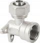 Hydroland Γωνιακό Επίτοιχο Εξάρτημα PEX 16mm x 1/2" GW, Βιδωτό, για Ύδρευση και Θέρμανση // PX-R.KOSC.16X1/2