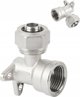 Hydroland Γωνιακό Επίτοιχο Εξάρτημα PEX 16mm x 1/2" GW, Βιδωτό, για Ύδρευση και Θέρμανση // PX-R.KOSC.16X1/2