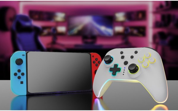 Hyperkin Controller Armor3 NuRival Wireless weiß Switch