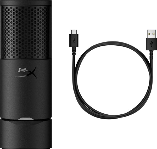 HyperX Solocast 2 USB microphone, black