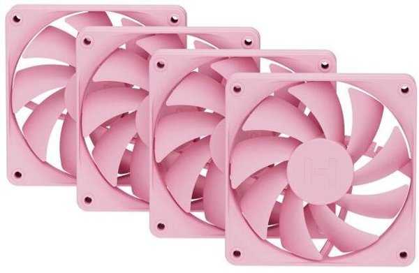 HYTE FAN-FA12-SM-4 σύστημα ψύξης υπολογιστή, ανεμιστήρας 12 cm, ροζ, 4 τεμάχια