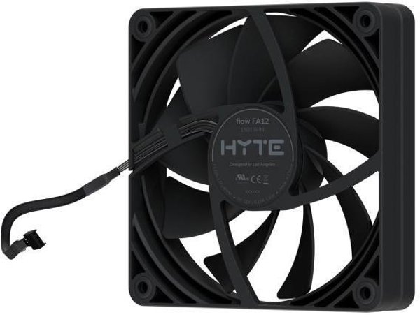 HYTE FAN-FA12-BB-4 σύστημα ψύξης υπολογιστή, ανεμιστήρας 12 cm, μαύρο, 4 τεμάχια