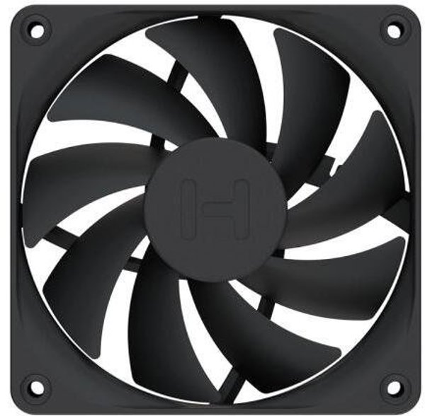 HYTE FAN-FA12-BB-4 σύστημα ψύξης υπολογιστή, ανεμιστήρας 12 cm, μαύρο, 4 τεμάχια