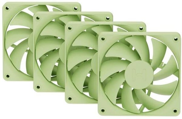 HYTE FAN-FA12-MM-4 Ψύκτρα υπολογιστή 12 cm πράσινη, 4 τεμάχια