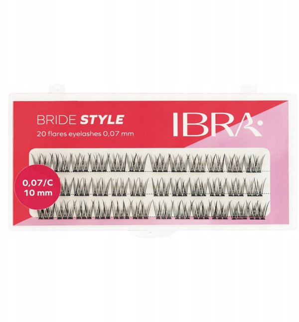 IBRA_Bride Style 20 Flares Eyelashes 10mm kepki rzes